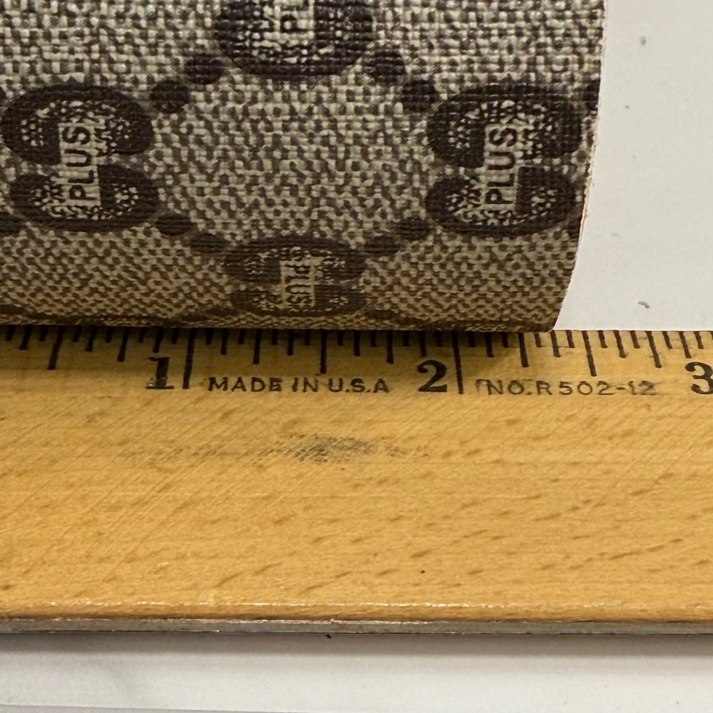 Gucci upcycled Monogram Cuff Bracelet RARE GUCCI PLUS authentic material - Picture 2 of 5